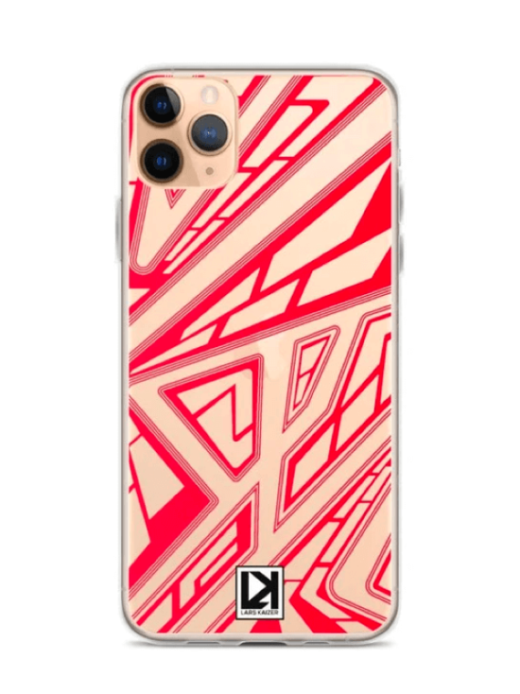 Fragment Pattern Red Case