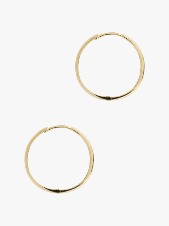 Skinny Hoop Earrings